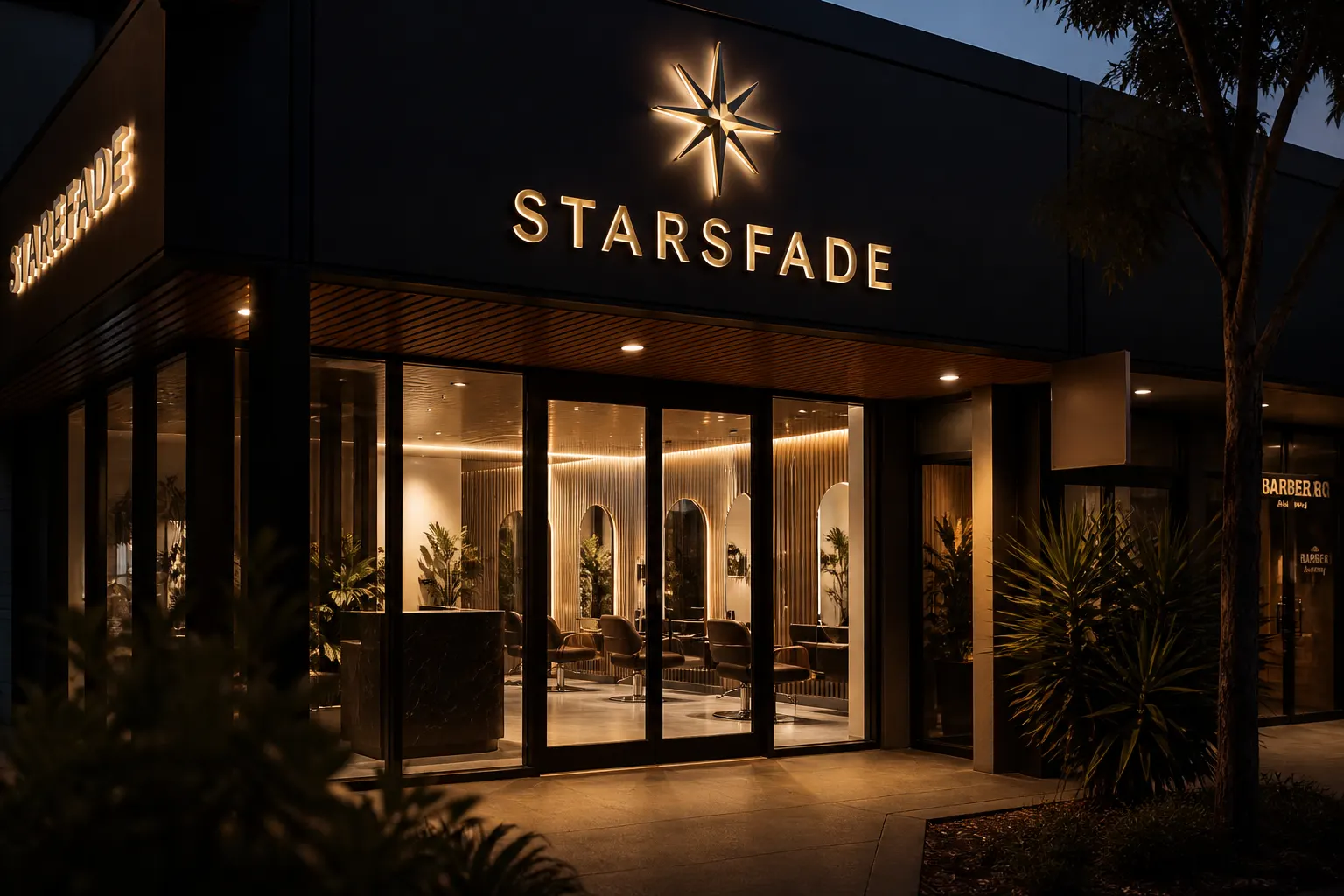 Starsfade shopfront and signage, Newcastle NSW